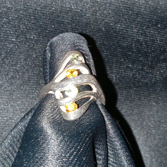 Jewelry - Handcrafted 925 Sterling Silver Modern Sapphire Ring